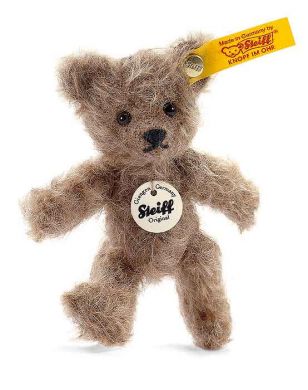 Steiff Mohair Mini Teddy Bear Cinnamon